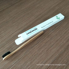Natural Environmental adult Bamboo Charcoal Bristle Toothbrush